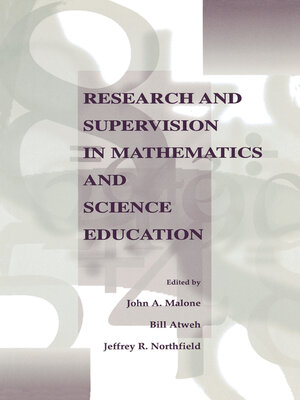 cover image of Research and Supervision in Mathematics and Science Education